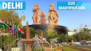 G20 Delhi Roads Beautification – Delhi is Becoming World Class | India Shining – Ready to Lead