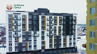Эко-квартал Зеленая горка в Екатеринбурге. Динамика строительства февраль 2024 2-ой очереди