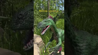 Velociraptor - mały, ale groźny dinozaur z Parku Rozrywki Zatorland