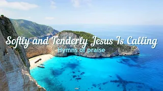 Softly and Tenderly Hymn (piano instrumental hymn with lyrics)