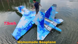 Full 100 Days I Made My Own Seaplane Su 35 From Simple Materials