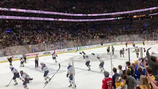 Live fan video of St Louis Blues winning their first Stanley Cup in Boston - 2019 celebration on ice