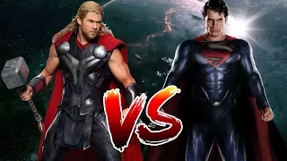 Superman VS Thor | Who Wins?