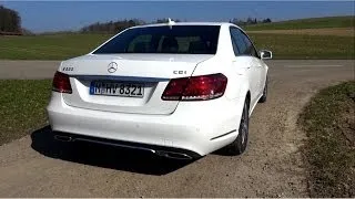 2014 Mercedes E 220 CDI Facelift Test Drive