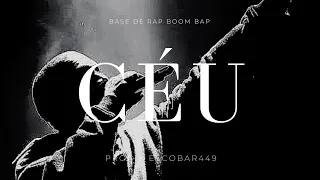 BASE DE RAP BOOM BAP / "CÉU" BEAT RAP HIPHOP / BASE DE RAP LATINO GOLD