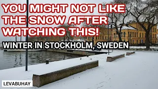 BEAUTIFUL WINTERTIME AND THE BAD SIDE OF IT | WINTER IN SWEDEN | STOCKHOLM, SWEDEN DURING WINTER |