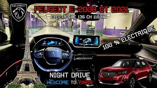 Peugeot e-2008 GT Crazy Ambient Lights | POV Night Drive