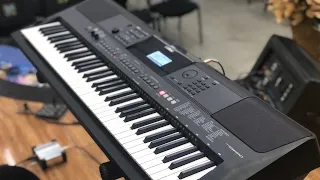 YAMAHA PSR-EW410 - Piano + Pad e Função DUAL