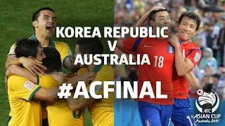 Australia meets Korea Republic in the #ACFinal!