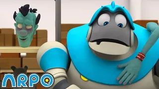Supermarket Menyeramkan - Kabur Dari ZOMBIE! | ARPO Si Robot | Kartun Populer Anak | ARPO The Robot