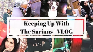 Keeping Up With The Sarians - VLOG Makeup unboxing, Christmas,