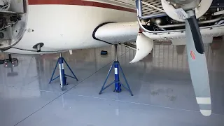 Beechcraft baron, landing gear annual inspection