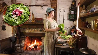 What Was a Salad Like 200 Years Ago? |ASMR Real Historical Recipes|