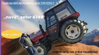 💥🚜 nový traktor na dvore 🚜💥 ZETOR 6748💥 part 1