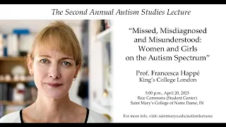 Missed, Misdiagnosed, and Misunderstood: Women and Girls on the Autism Spectrum