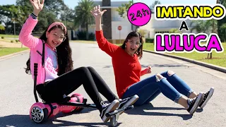 UM DIA INTEIRO IMITANDO A LULUCA | Família Luluca