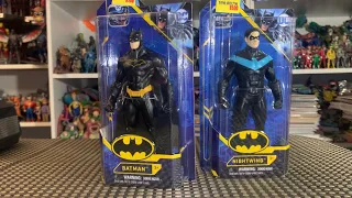 Bat-Tech Batman and Nightwing 5 Inch Figures 5 Below DC Spin Master  Basic Figures Black Suit 1989