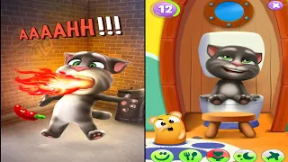 Talking Tom Vs My Tom 2😂😂😜 Gameplay and Walkthroughs: Android and iOS Games😂🤣