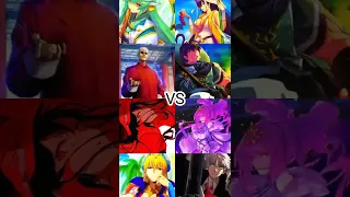 FGO 4 vs 4 female and male servant