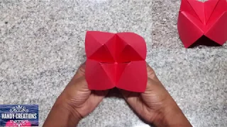 four cups | fortune teller | how to make four cups with paper