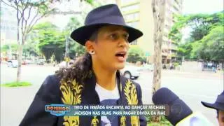 Irmãos ganham a vida imitando Michael Jackson