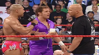 Stone Cold Confronts The Purple Bastard Simon Dean!