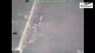 Syria War Video / ВКС России уничтожили пикапы и танк «Аль-Каиды» в Хаме, ликвидированы боевики
