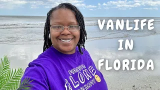 Living In A Minivan: Vanlife In Florida For The First Time In My Minivan Camper #abiyahbina #vanlife