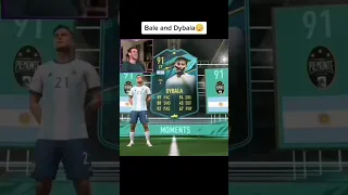 Bale and Dybala😁#shorts #football #ps #dybala #bale #reaction