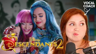 DESCENDANTS 2 I Vocal coach reacts!