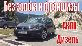 VW Golf 7 2016, automat-dizel. Аренда авто в Черногории.