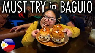 THIS is our TOP FOOD picks in BAGUIO City 🇵🇭 Food and Travel Philippines