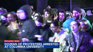 Dozens of pro-Palestinian protesters in custody; Hamilton Hall, encampment cleared at Columbia: NYPD