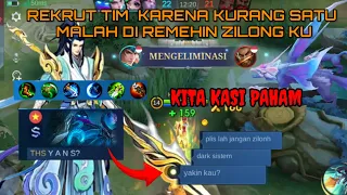 ZILONG KU DI REMEHIN SAMA PUBLIC RANDOM KITA KASI PAHAM || %..