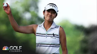 Andrea Lee 'finding rhythm' after impressive Round 3 | Live From U.S. Women's Open | Golf Channel