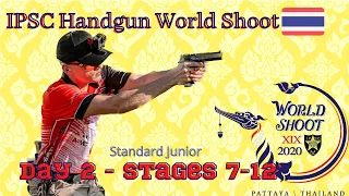 2022 IPSC Handgun World Shoot XIX | Pattaya, Thailand | Standard Junior | Day 2 | Area 2 Stages 7-12