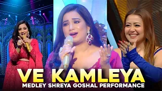 Ve Kamleya: Shreya Goshal Medley Mashup Performance Indian Idol 14 (Reaction)