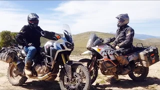 Africa Twin & KTM 990 "Greatwhite ADV" OFF ROAD         #AFRICATWIN  #KTM