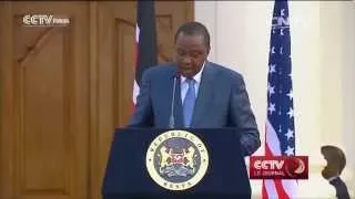 Obama et Kenyatta unit contre le terrorisme