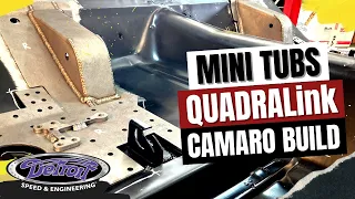 Detroit Speed MINI TUBS and QUADRALink Installation - Pro Touring Camaro Build