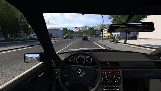 Mercedes-Benz 250D W124 | Euro Truck Simulator 2 | Game Play