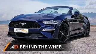 2018 Ford Mustang GT Premium AT Convertible Review - Behind the Wheel