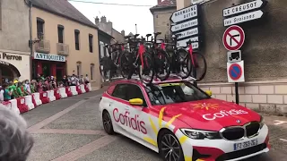 Passage du Tour de France à Montcenis (71) le 2 Juillet 2021