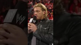 Edge retires and returns 9 years later