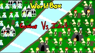 Genius Vs. Idiots in WorldBox