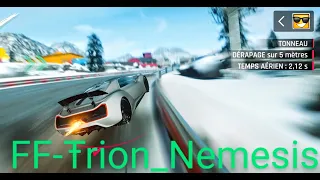 Gameplay with the Trion Nemesis in mp1 in legend rank 1955 in ghost slipstream