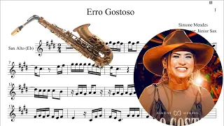 Erro Gostoso (Simone Mendes) Partitura Sax Alto