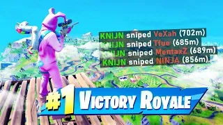 Alleen SNIPERS tegen 99 BOTS in Fortnite CHAPTER 2!