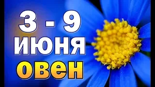 ОВЕН  неделя с 3 по 9 июня. Таро прогноз гороскоп