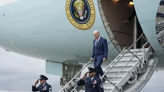 Pres. Biden arrives in Bay Area for series of fundraisers